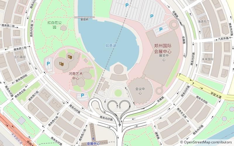 Zhengzhou Greenland Plaza location map