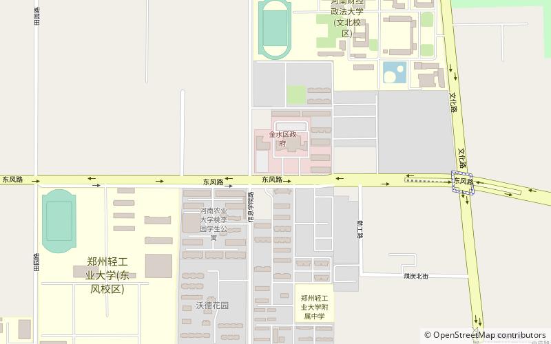 Jinshui District location map