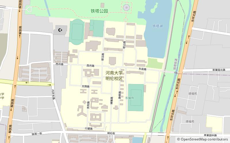Henan University location map