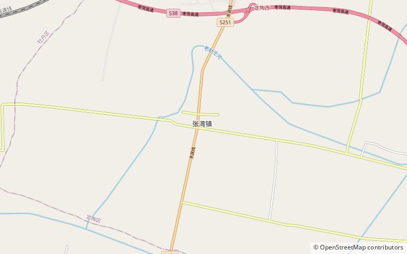 Zhangwan location map