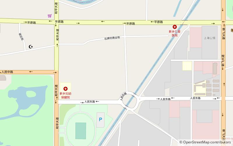 district de hongqi xinxiang location map