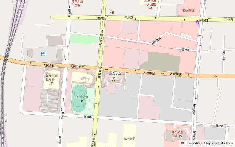 Weibin District location map