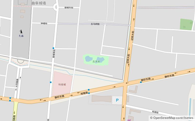 gu pan chi qufu location map