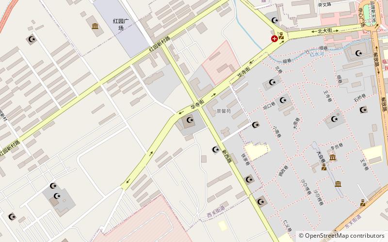 Laohua-Moschee location map