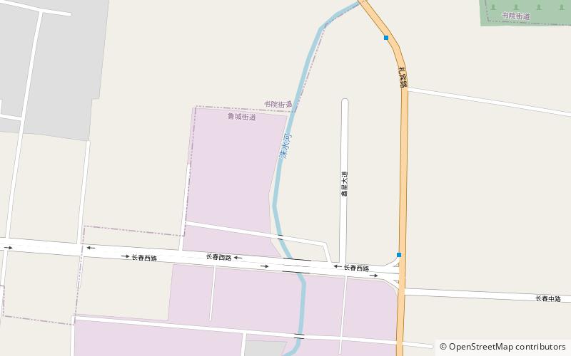 Templo y cementerio de Confucio y residencia de la familia Kong en Qufu location map
