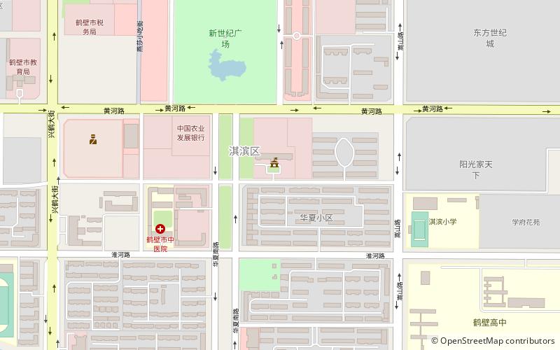 Qibin location map