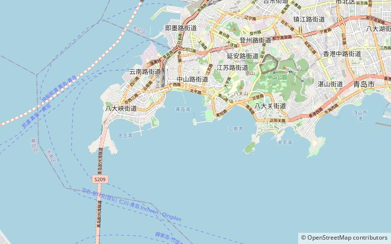 Xiao Qingdao location map