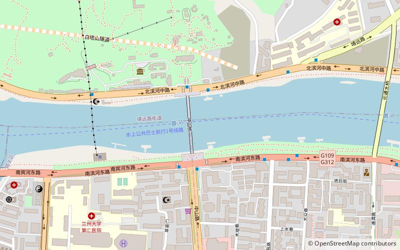 Sun Yat-Sen Bridge location map