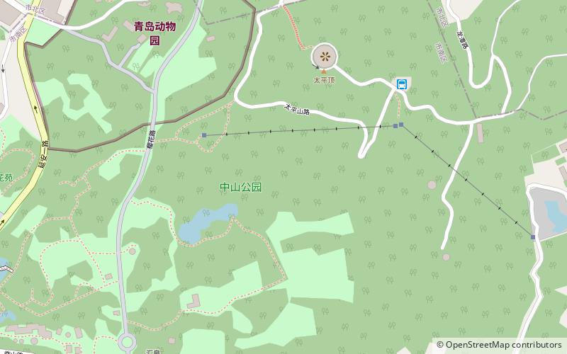 Zhongshan Park location map