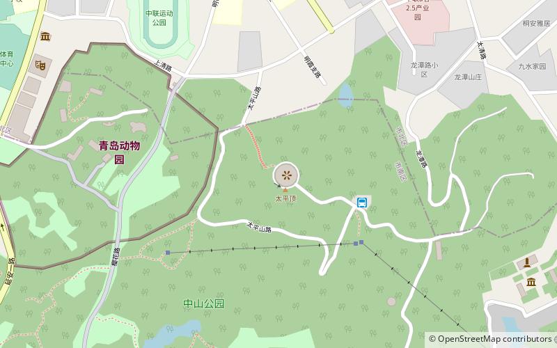 Tour de télévision de Qingdao location map