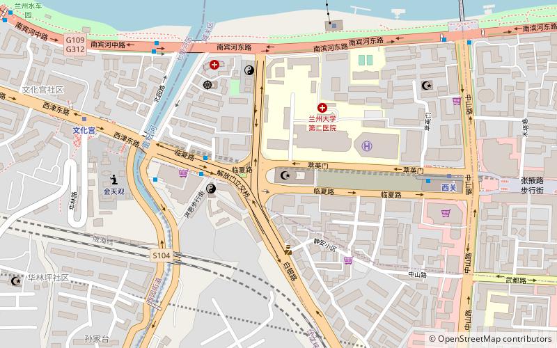 Xiguan Mosque location map