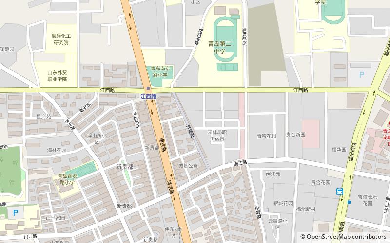 Tsingtao location map