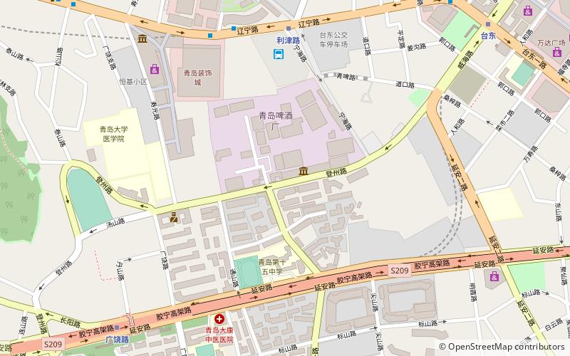 Tsingtao Beer Museum location map