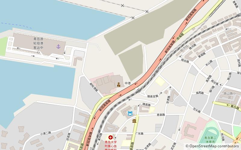 port de qingdao location map