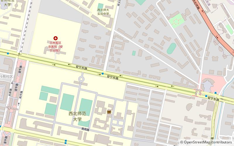 Pädagogische Universität Nordwestchinas location map