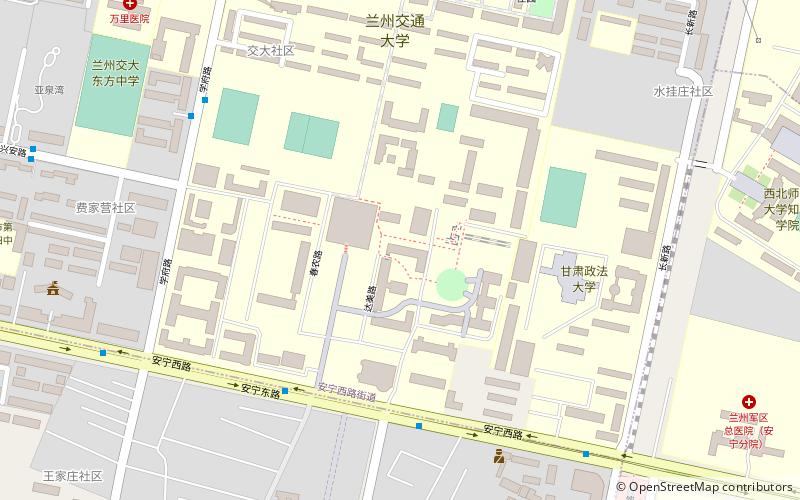 lanzhou jiaotong university location map