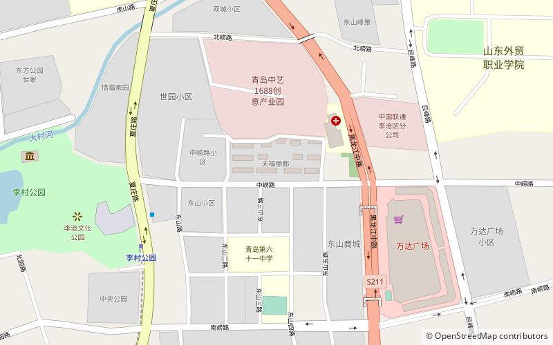 District de Licang location map