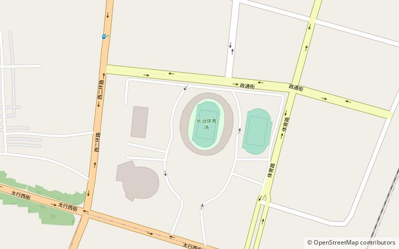 changzhi stadium location map