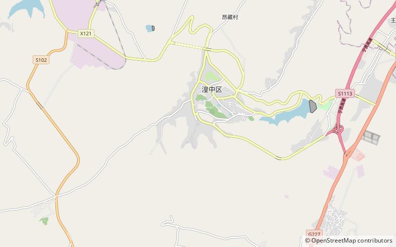 Kumbum Monastery location map