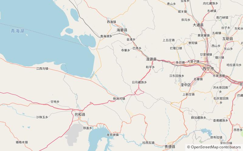 Riyue Mountain location map