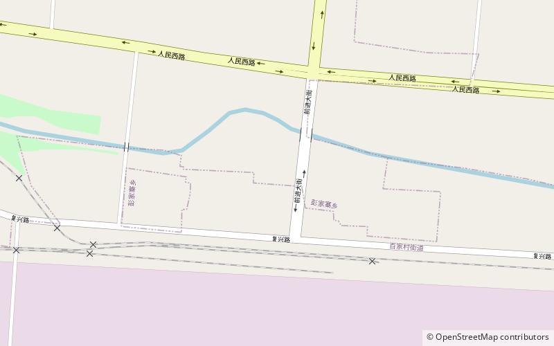 pengjiazhai township handan location map