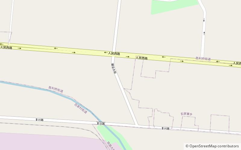 district de fuxing handan location map