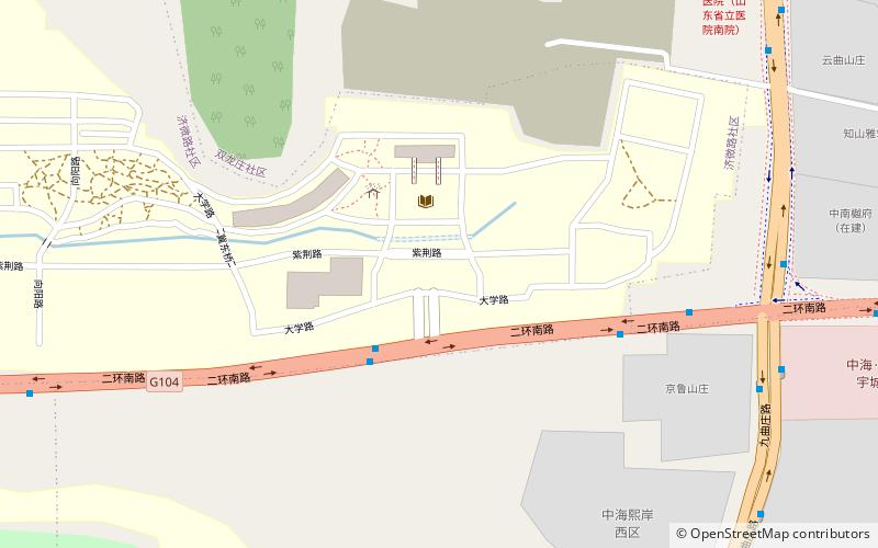University of Jinan location map