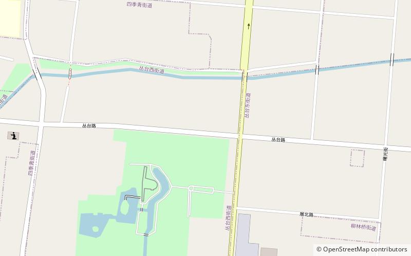 District de Congtai location map