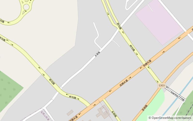qiaogou subdistrict yanan location map