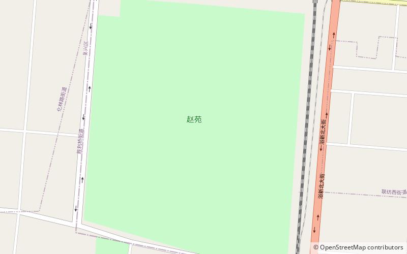 zhao park handan location map