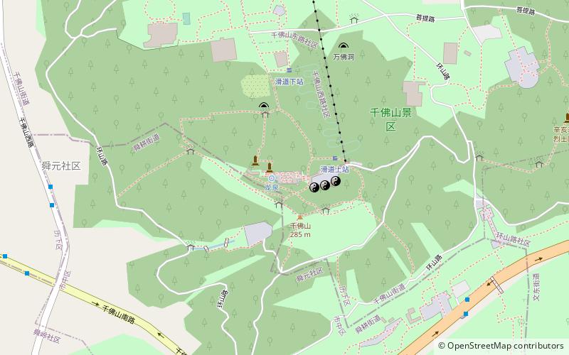 Xingguo Temple location map