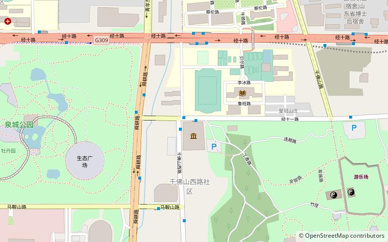 jinan museum location map