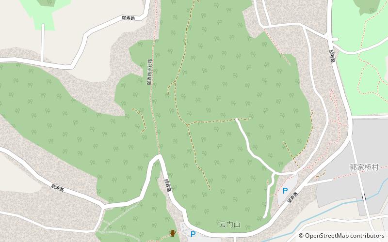 Tuoshan-Grotten location map