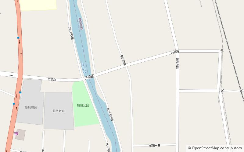 Chengbei location map