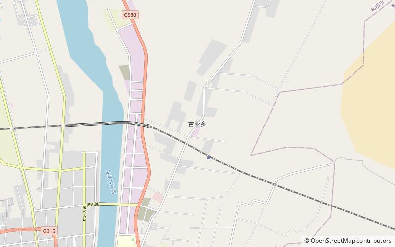 jiya township hotan location map
