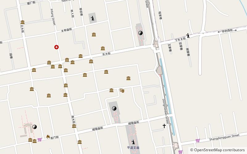 Pingyao location map