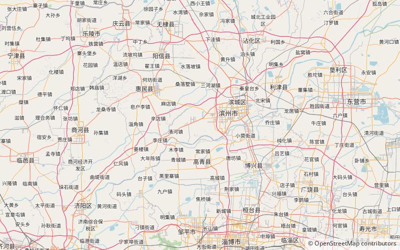 hui min xian wei ji zhen wei shi zhuang yuan binzhou location map