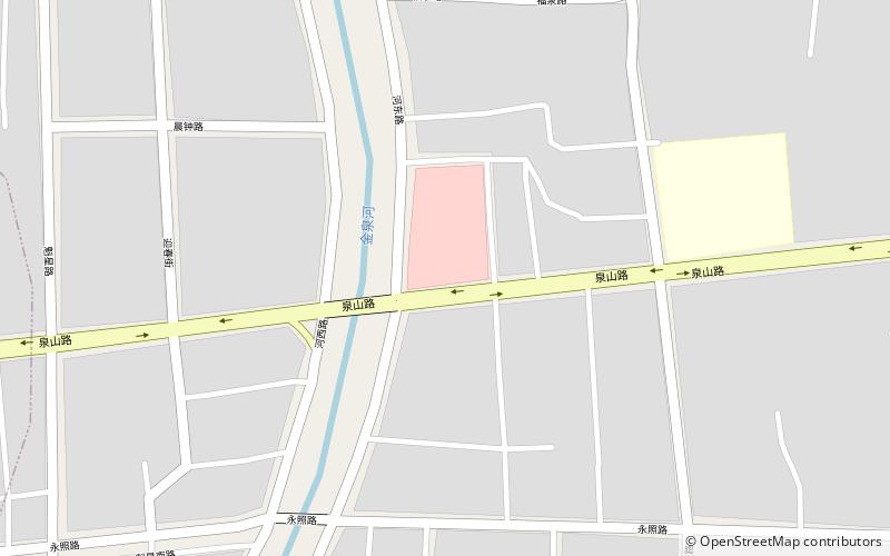 Quanshan Subdistrict location map