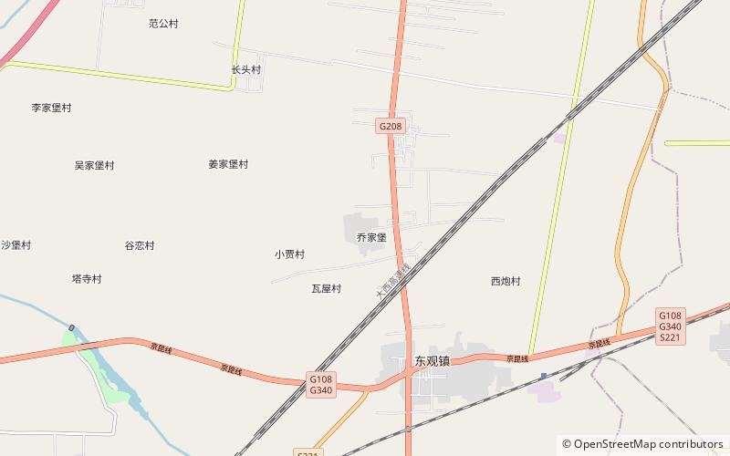 Qiao Family Compound location map