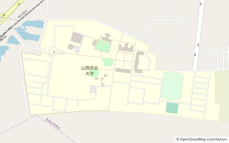 shanxi agricultural university location map