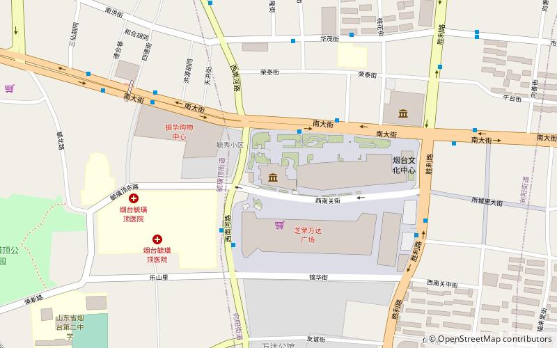 yantai museum location map