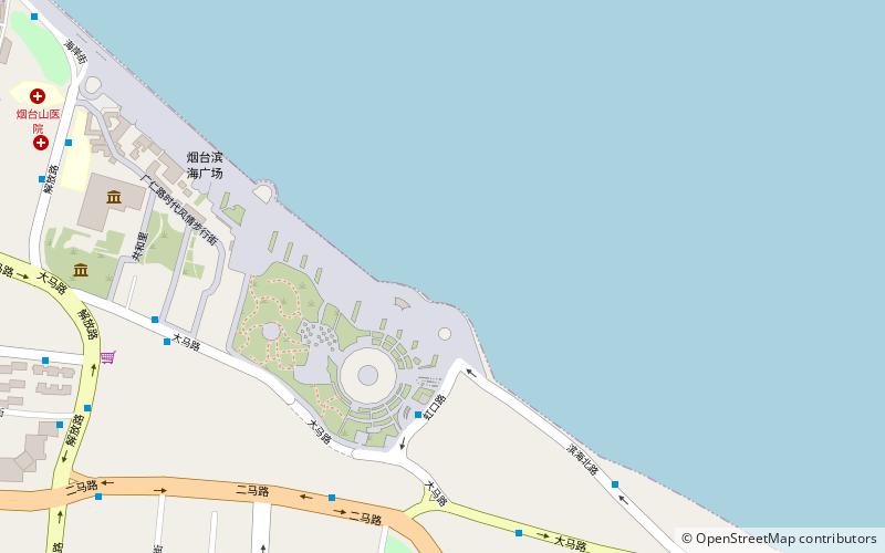 Yantai Shimao No. 1 The Harbour location map