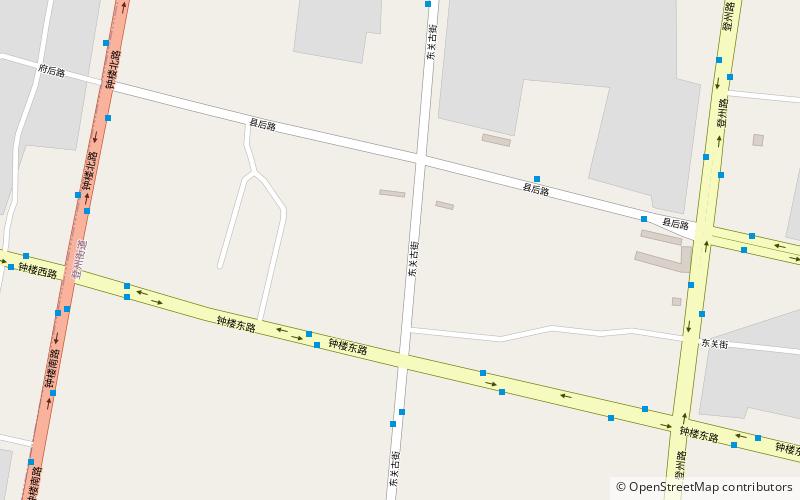 Dengzhou Subdistrict location map