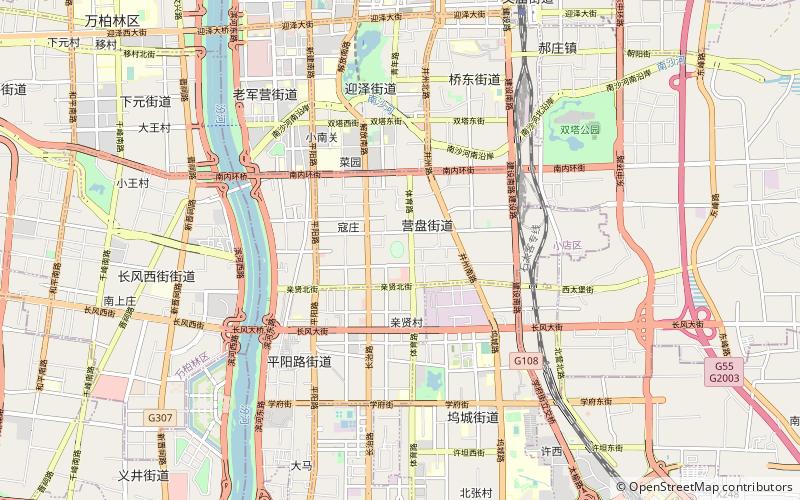 Shanxi Provincial Stadium location map