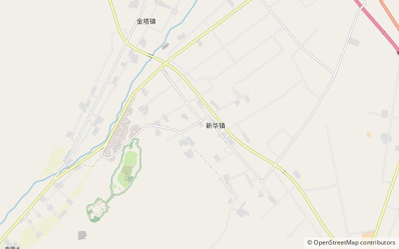 xinhua township wuwei location map
