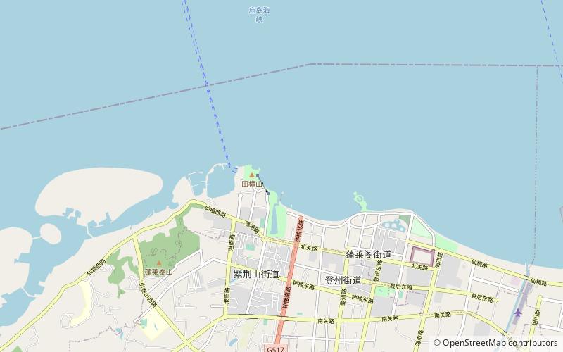 Penglai Pavilion location map