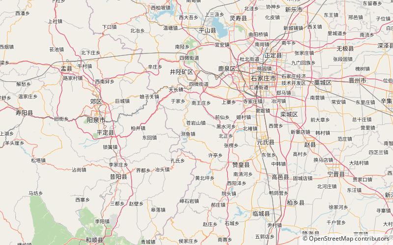 cangyanshan location map