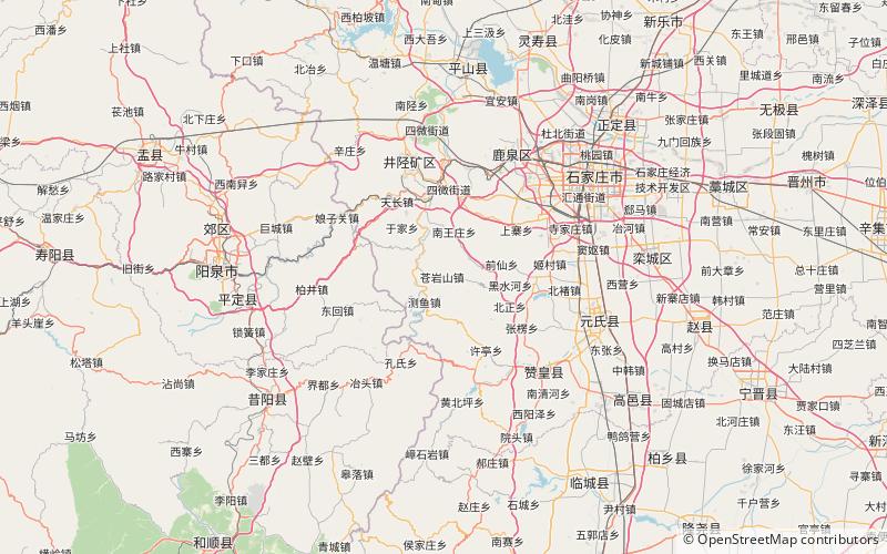 Cangyanshan location map