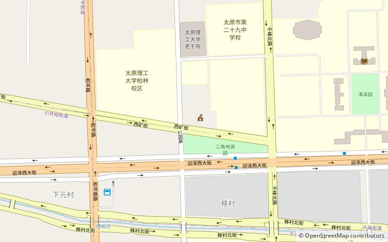 wanbailin district taiyuan location map