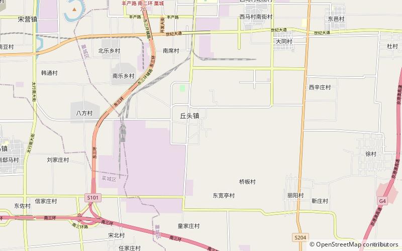 Qiutou location map